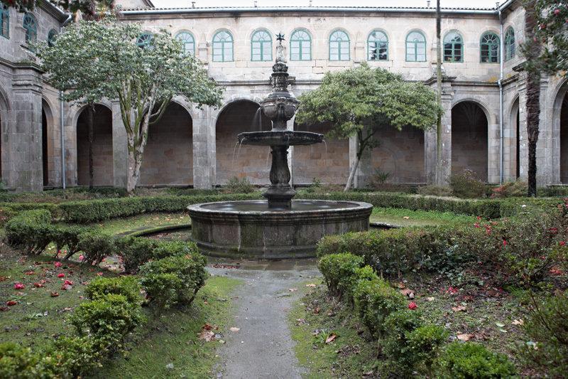 Hospederia Monasterio De Poio Hotell Exteriör bild