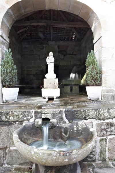 Hospederia Monasterio De Poio Hotell Exteriör bild