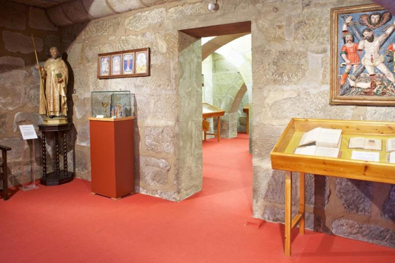 Hospederia Monasterio De Poio Hotell Exteriör bild