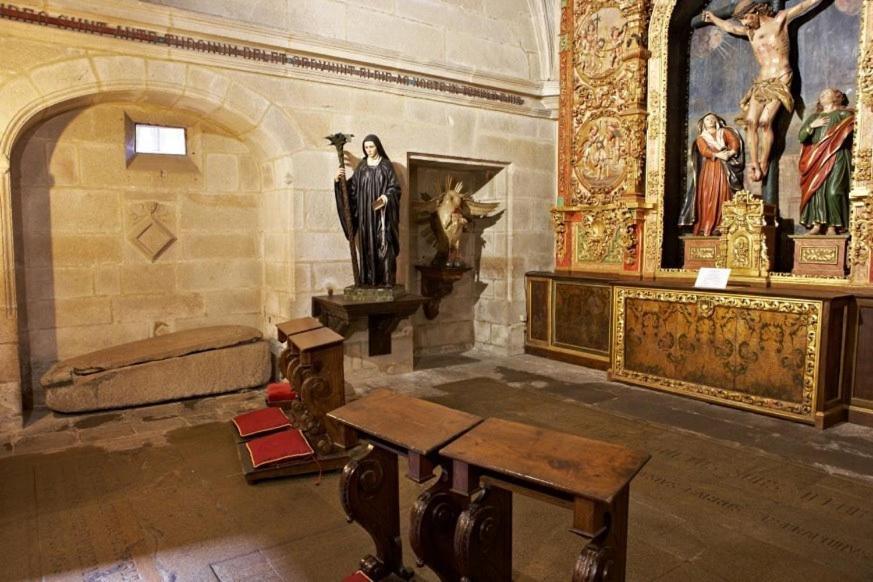 Hospederia Monasterio De Poio Hotell Exteriör bild