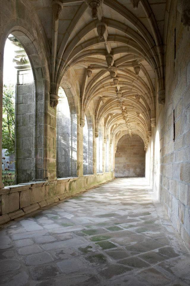 Hospederia Monasterio De Poio Hotell Exteriör bild