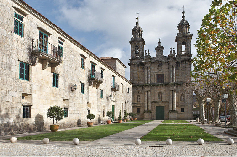 Hospederia Monasterio De Poio Hotell Exteriör bild